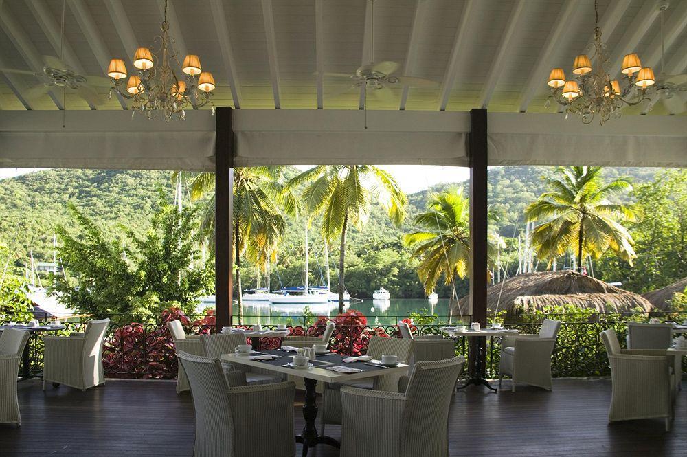 Marigot Bay Resort And Marina Étterem fotó